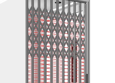 home elevator infrared safety protection screen