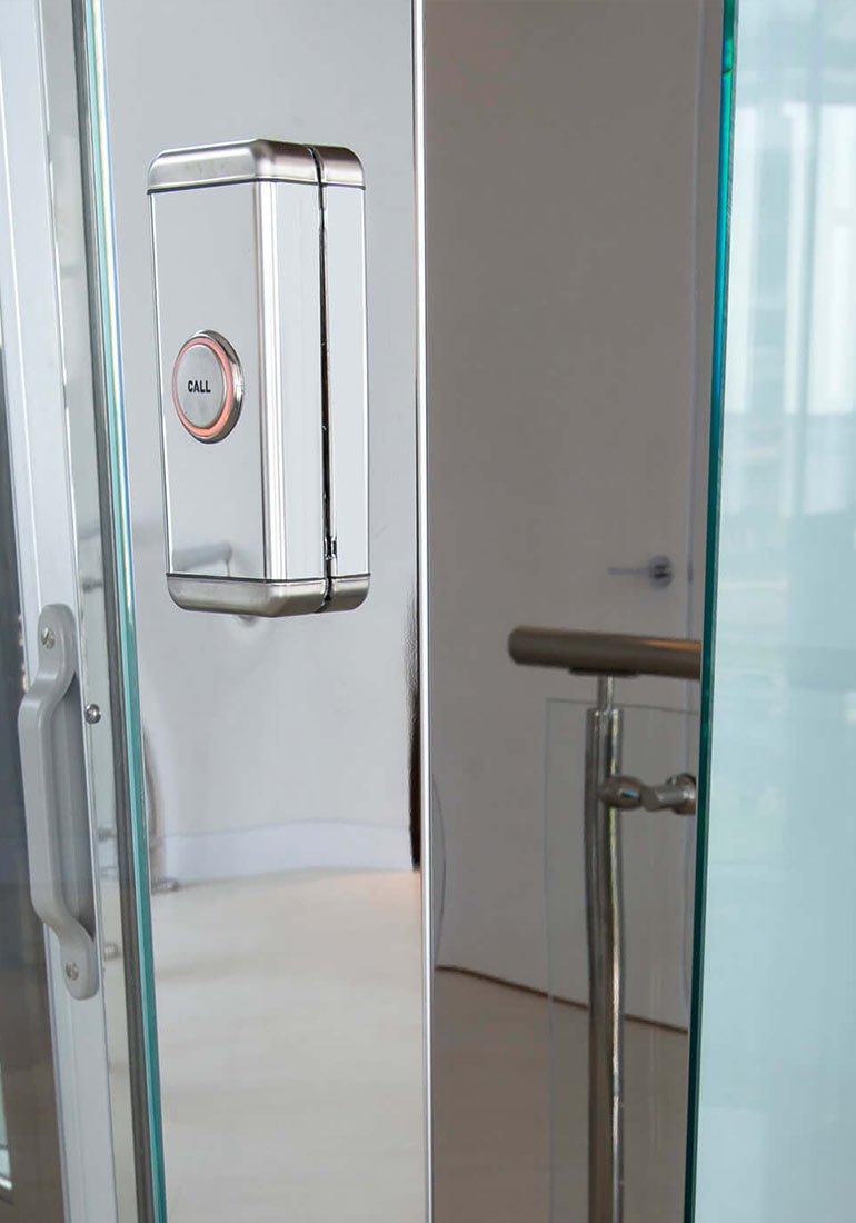 Home elevator call button